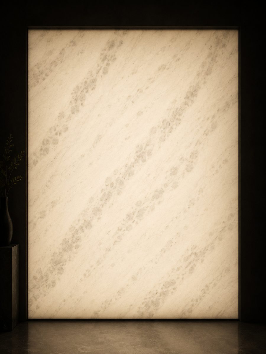 Agaria White in museum light