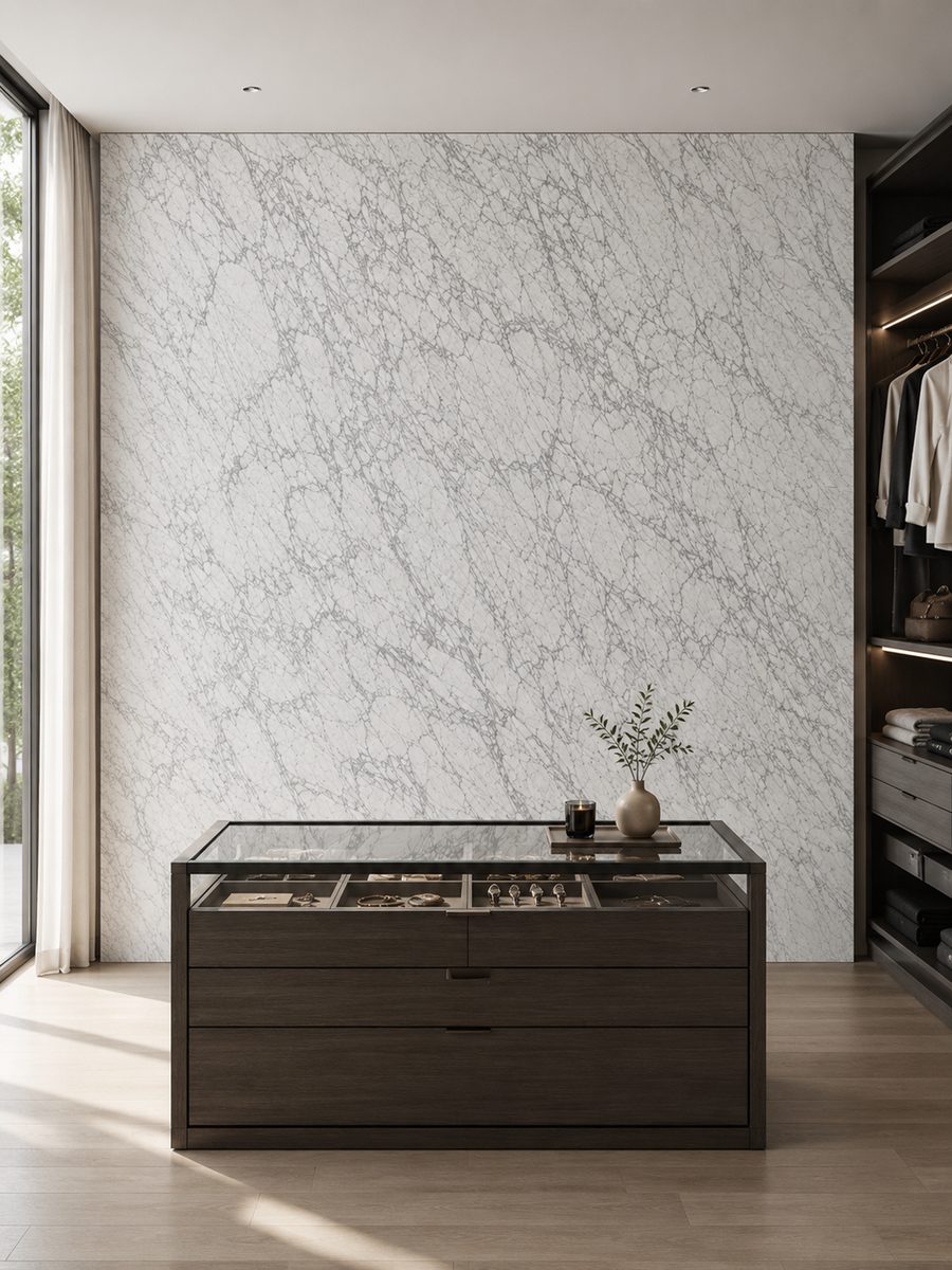 Bianco Carrara C in day light