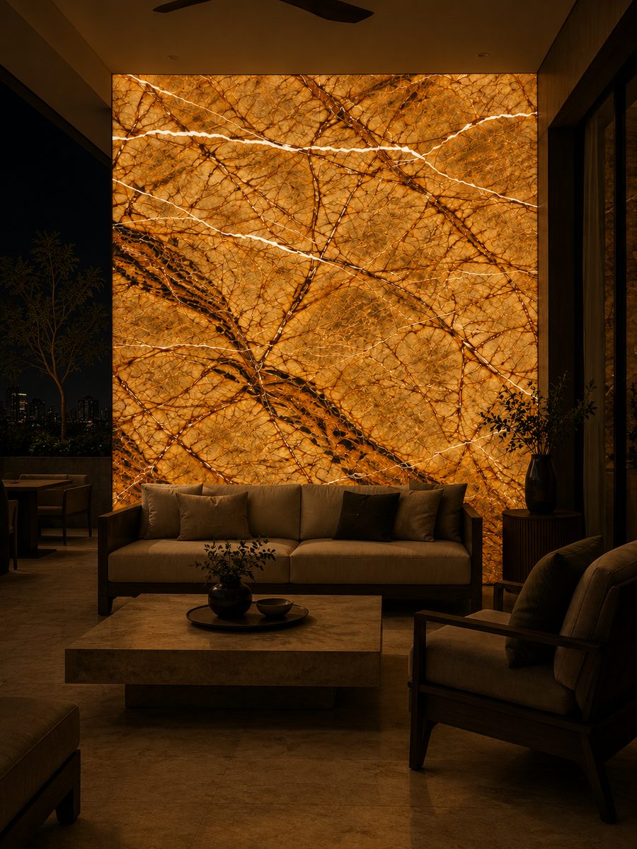 Bidasar Brown in night light
