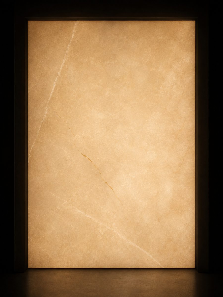 Burdur Beige in museum light