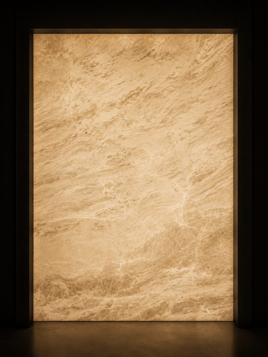 Bursa Beige in museum light