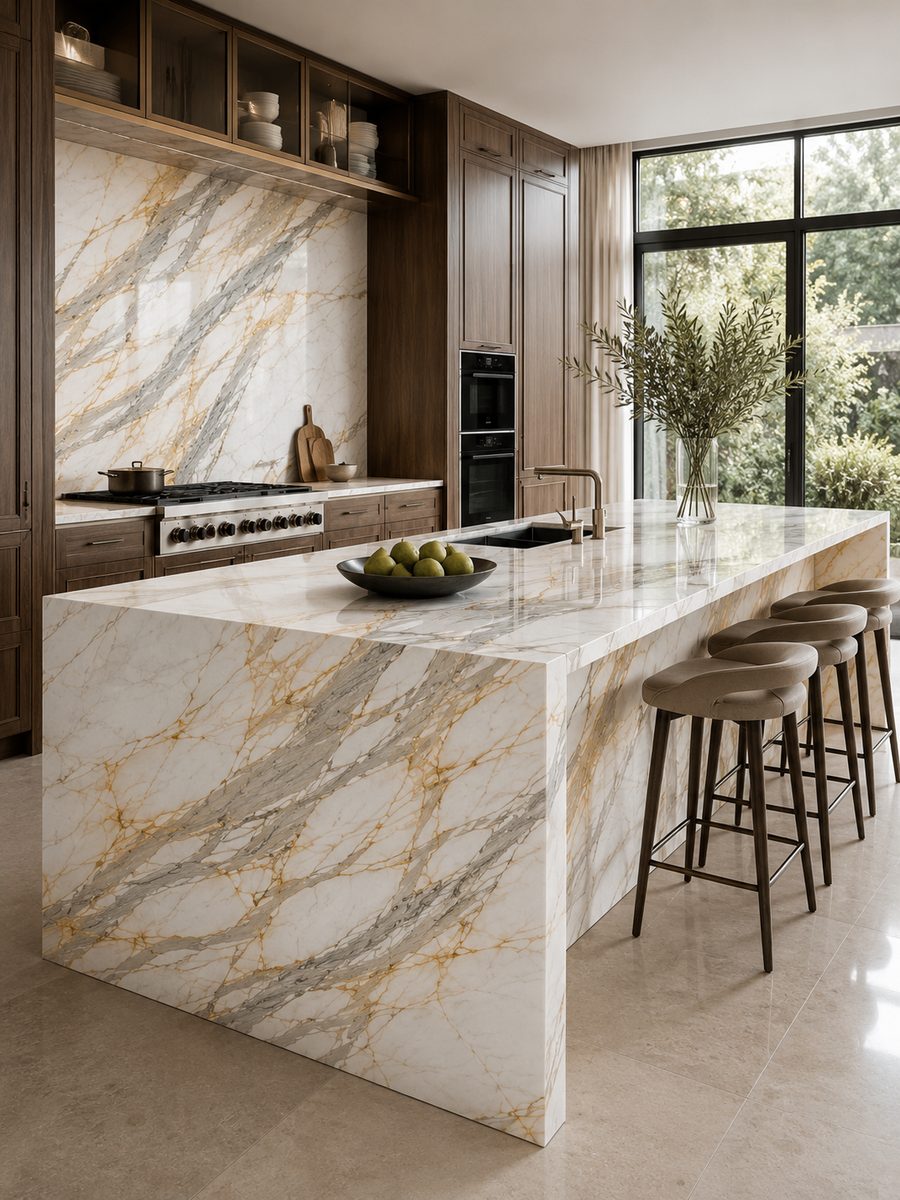 Calacatta Borghini in day light