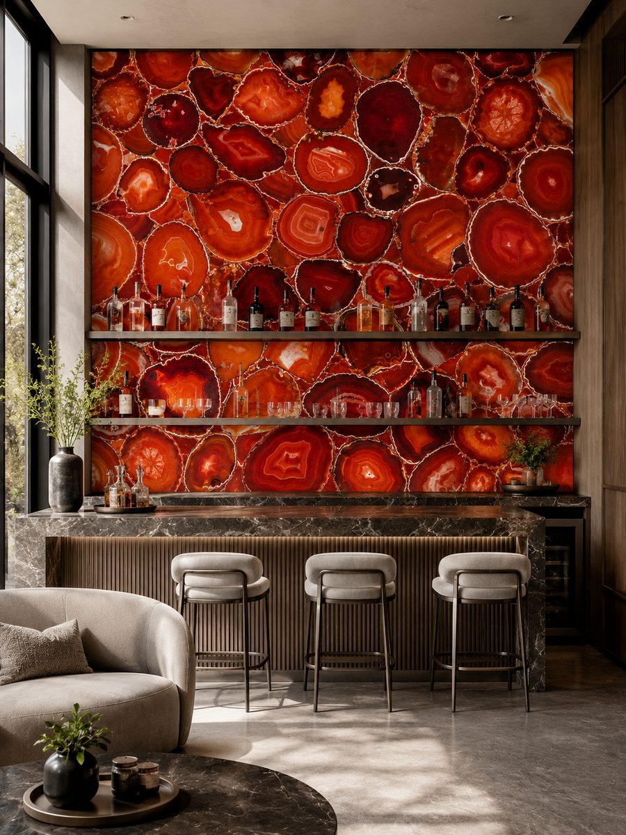 Carnelian in day light