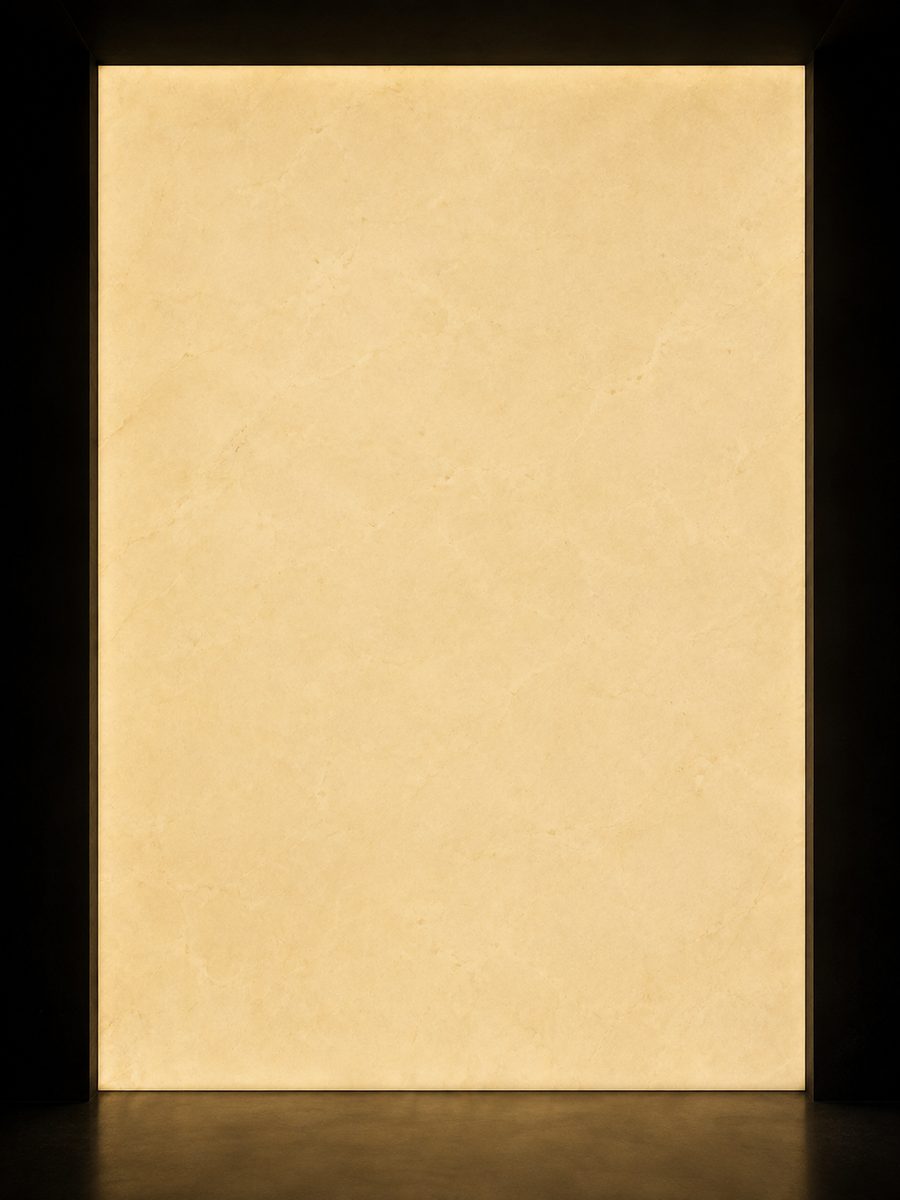 Crema Marfil Standard in museum light