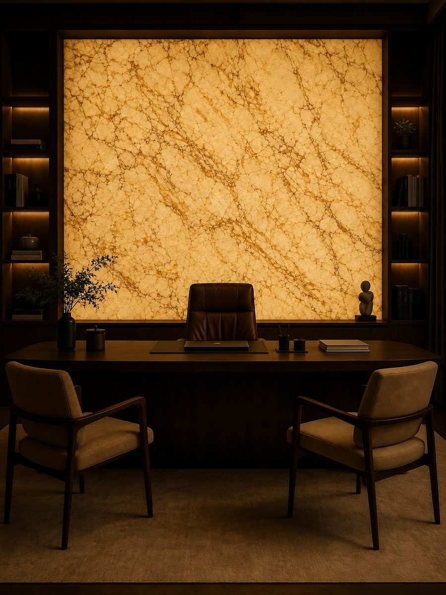 Crema Valencia Italiano in night light