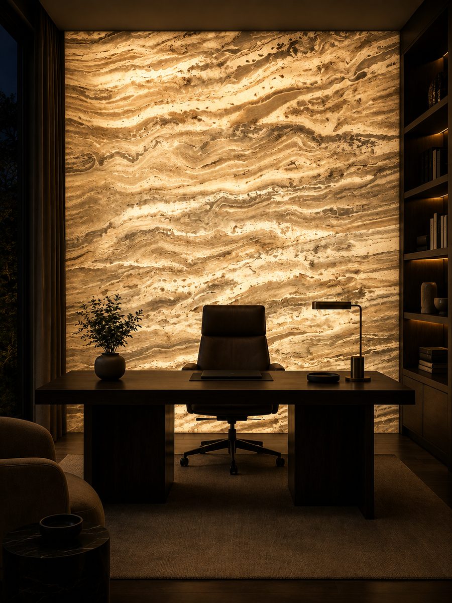 Fantasy Brown in night light