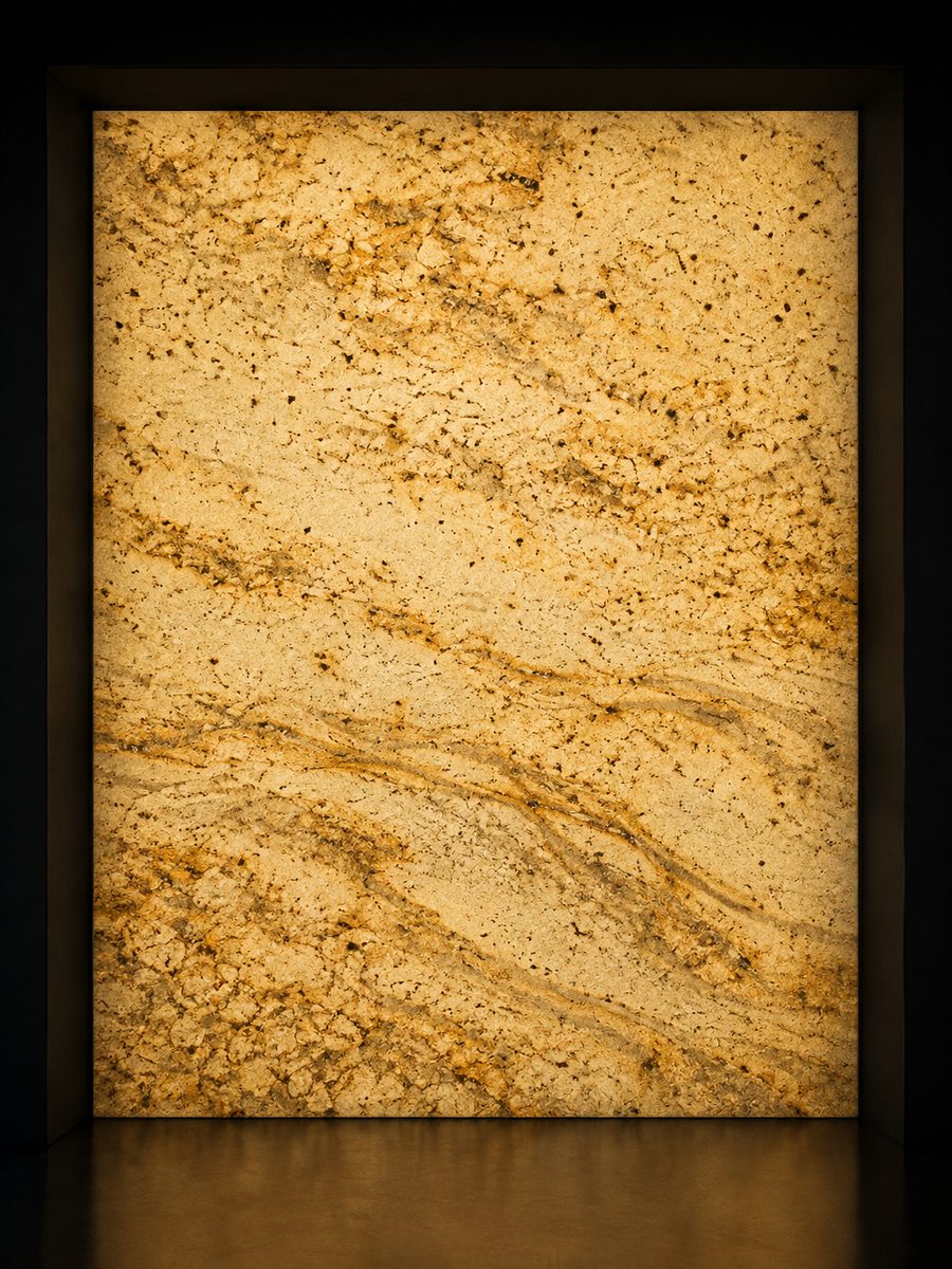 Golden Beige Antique in museum light
