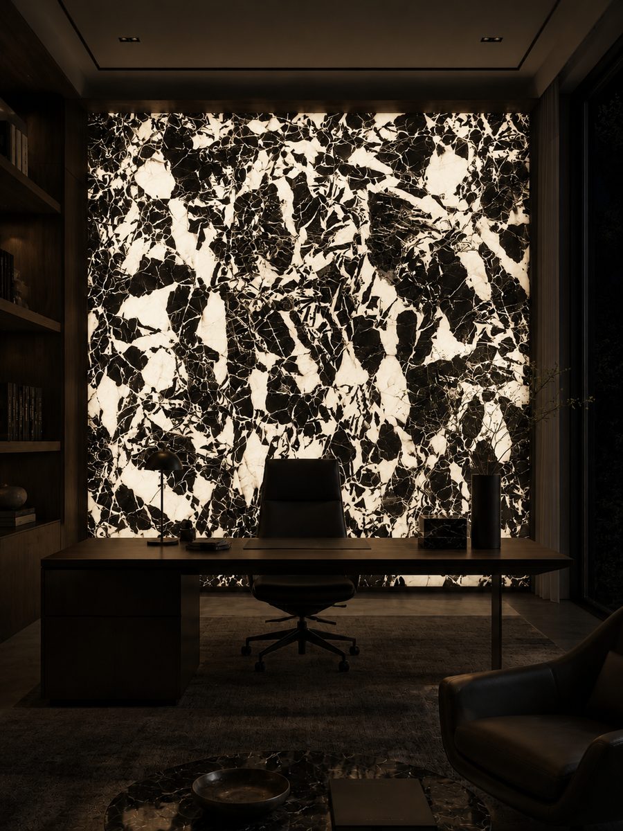 Grand Antique d'Aubert in night light