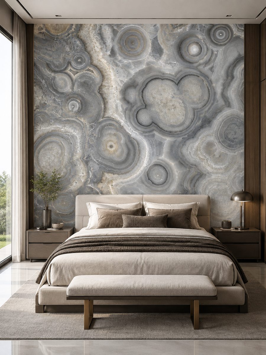 Grey Onyx Onice Grigio in day light
