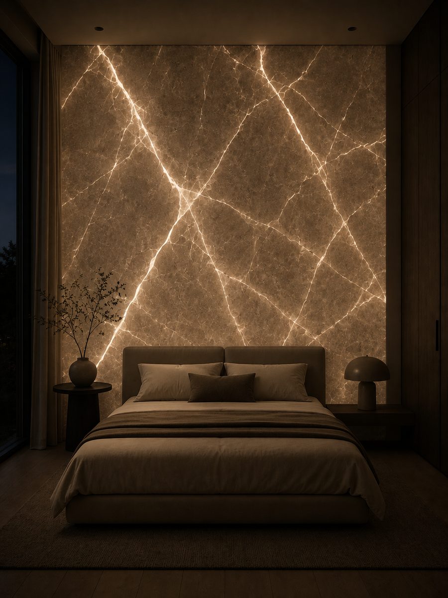 Gris Pulpis in night light