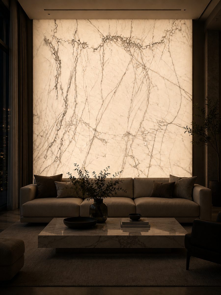 Hubei White in night light