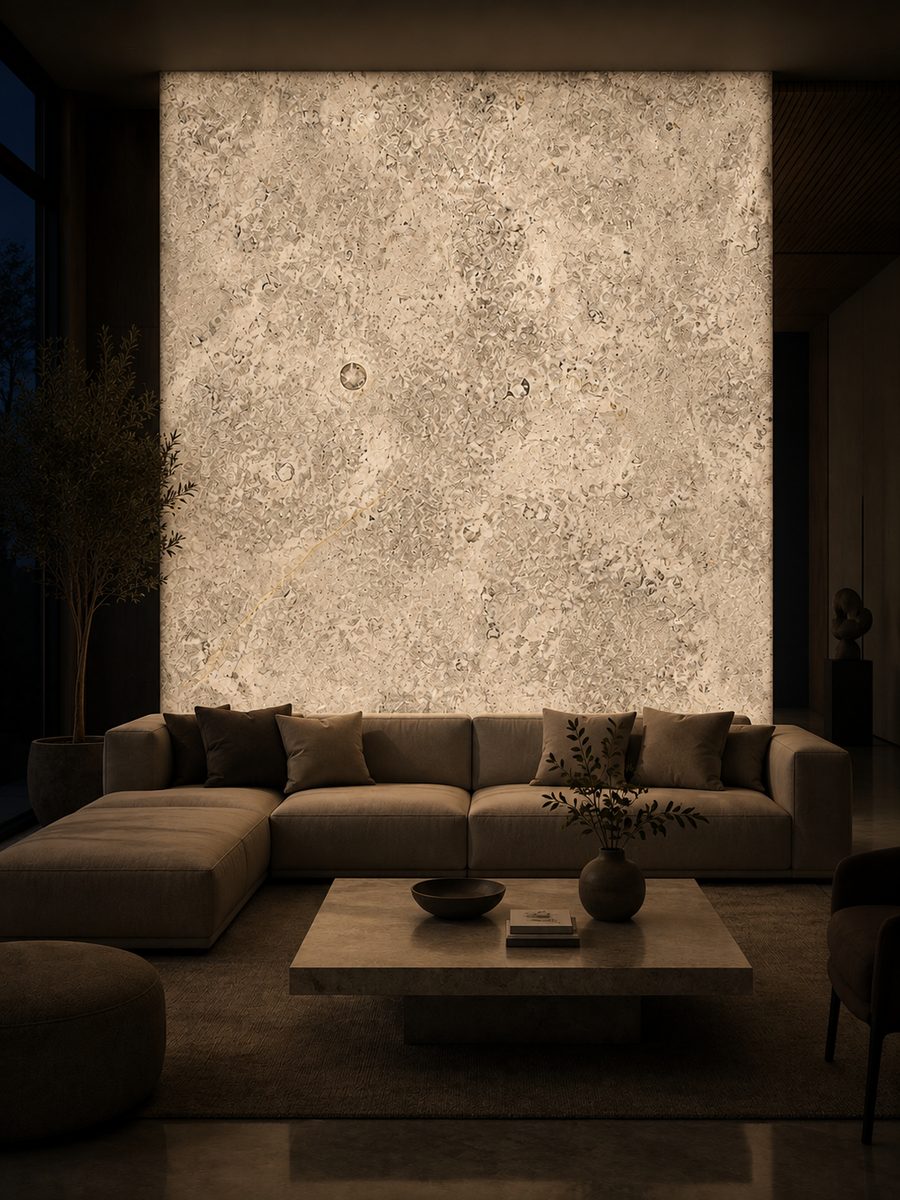 Jura Grey in night light