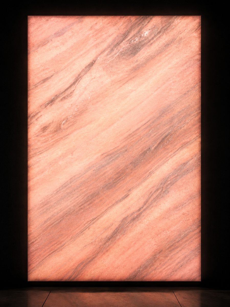 Makrana Pink in museum light