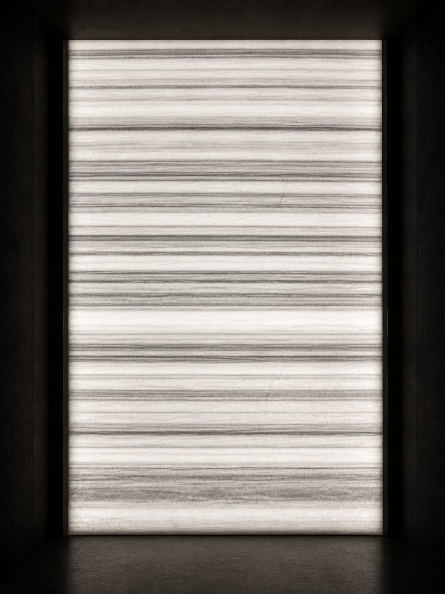 Marmara White in museum light