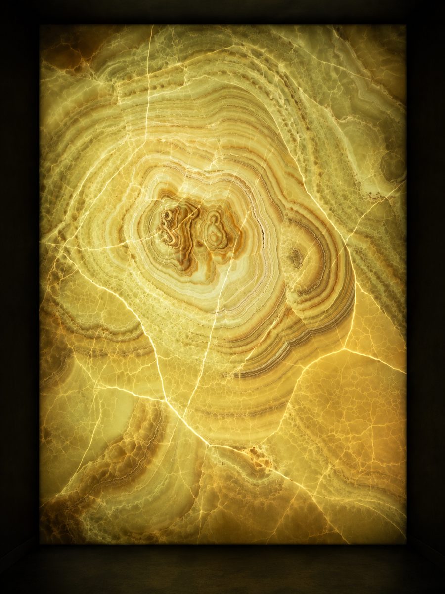 Mexican Onyx (Tecali) in museum light