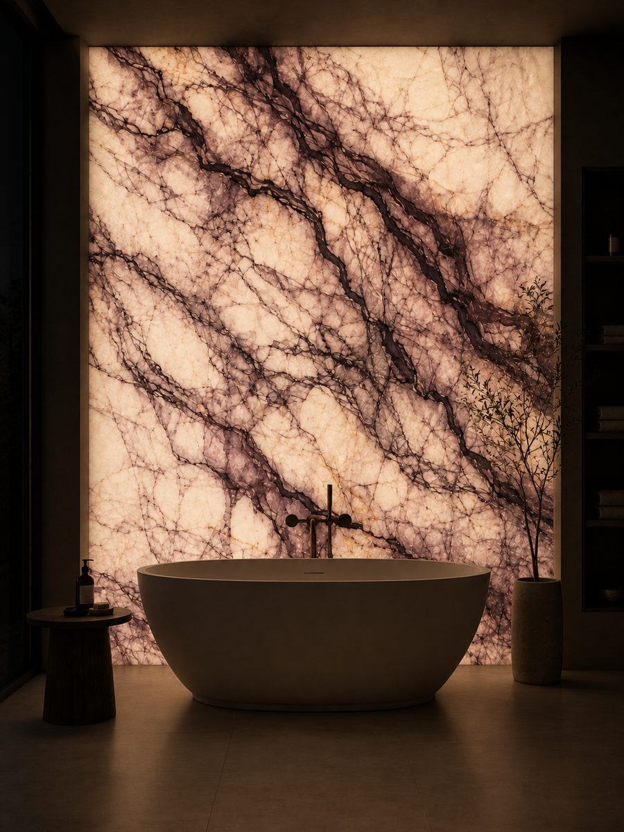 Milas Lilac in night light