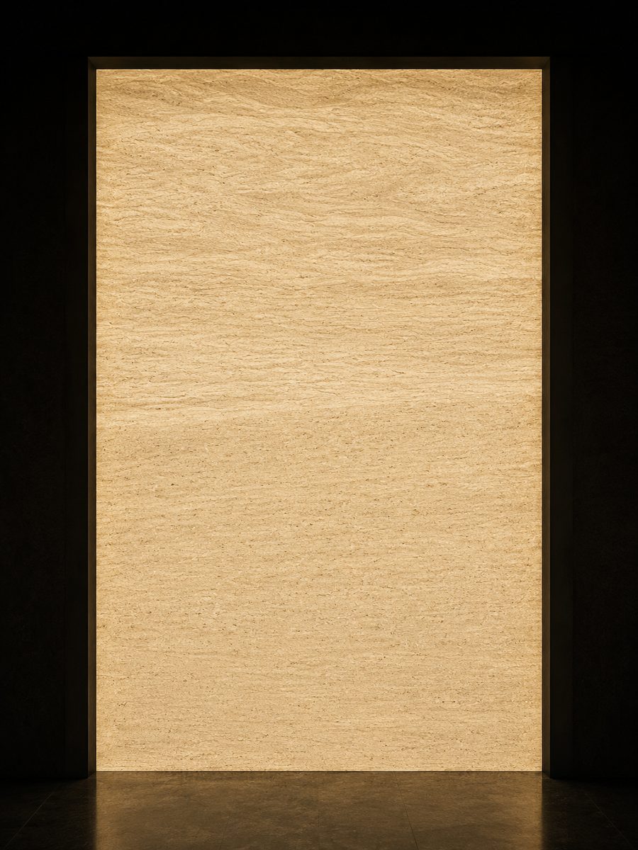 Moca Cream in museum light
