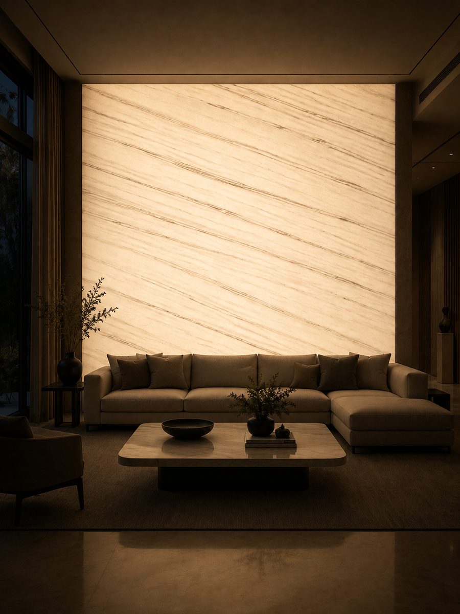 Morwad White in night light
