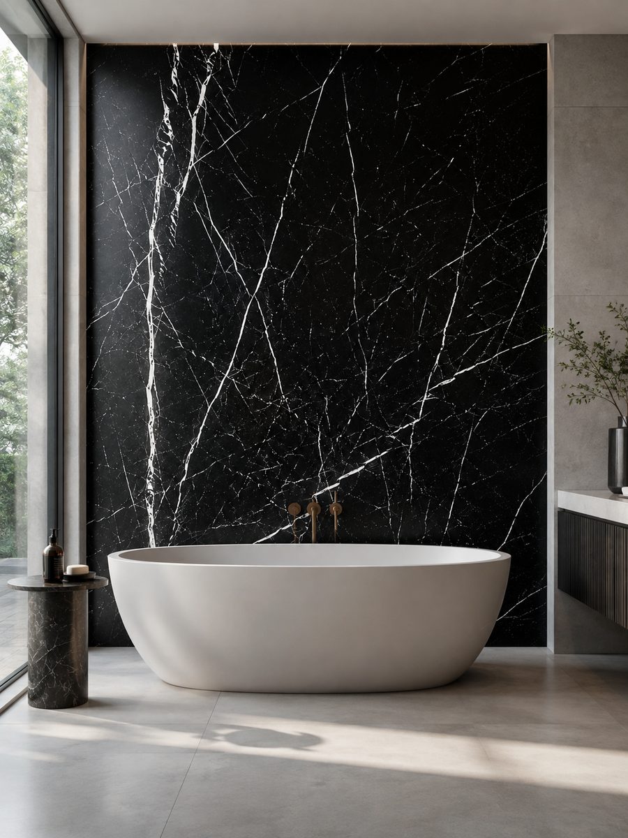 Nero Marquina Extra in day light