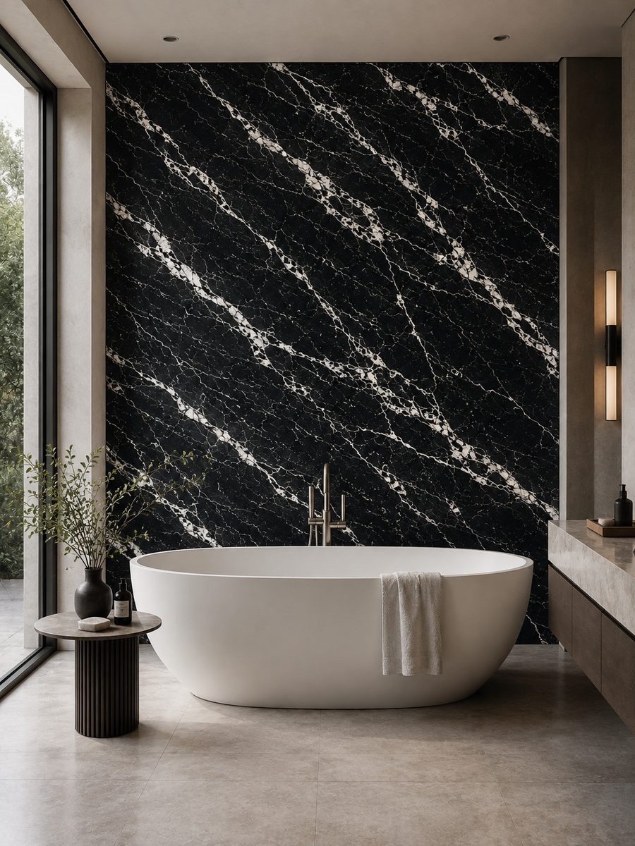 Nero Marquina Turco in day light