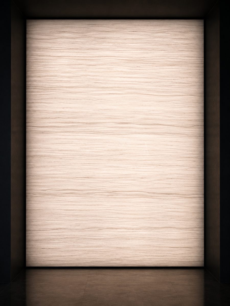 Nestos White in museum light