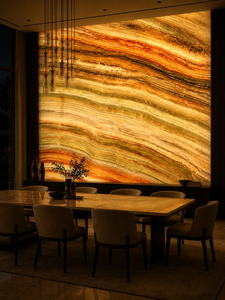 Onice Arcobaleno in night light