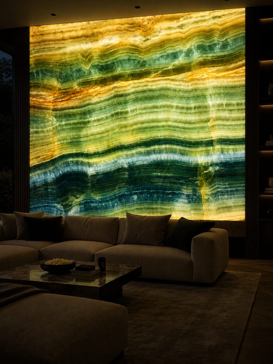 Onice Fantastico Multicolour in night light