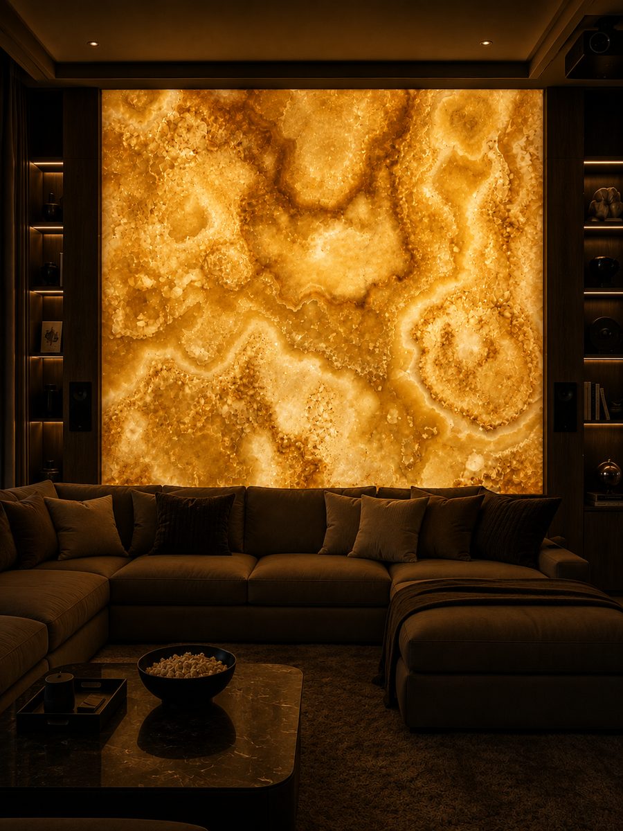 Onice Miele in night light