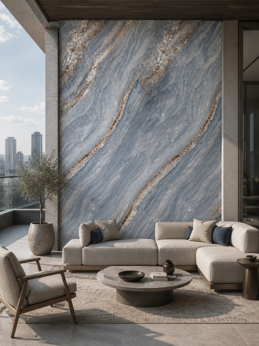 Palissandro Bluette in day light