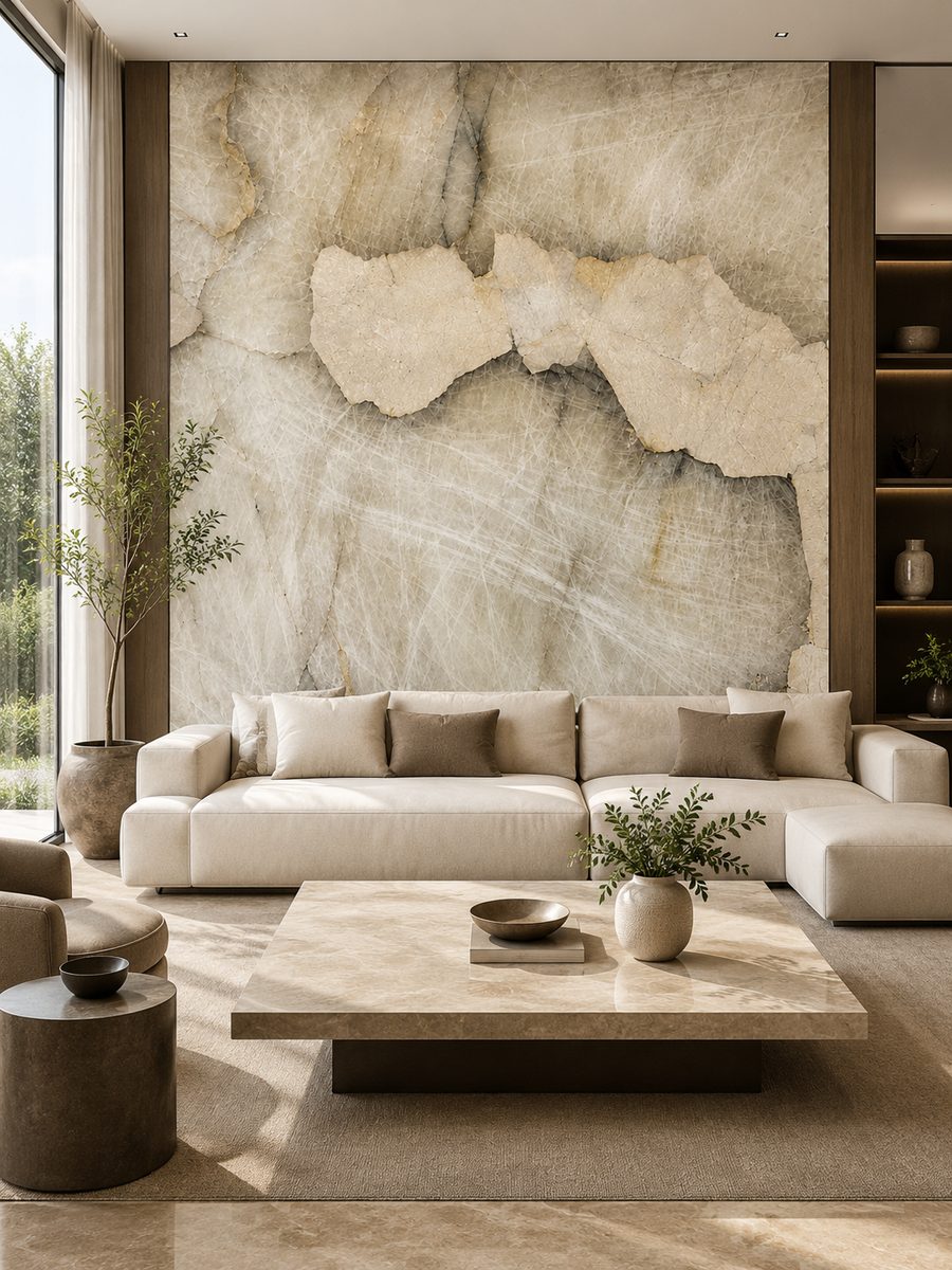 Patagonia Cream Marble in day light