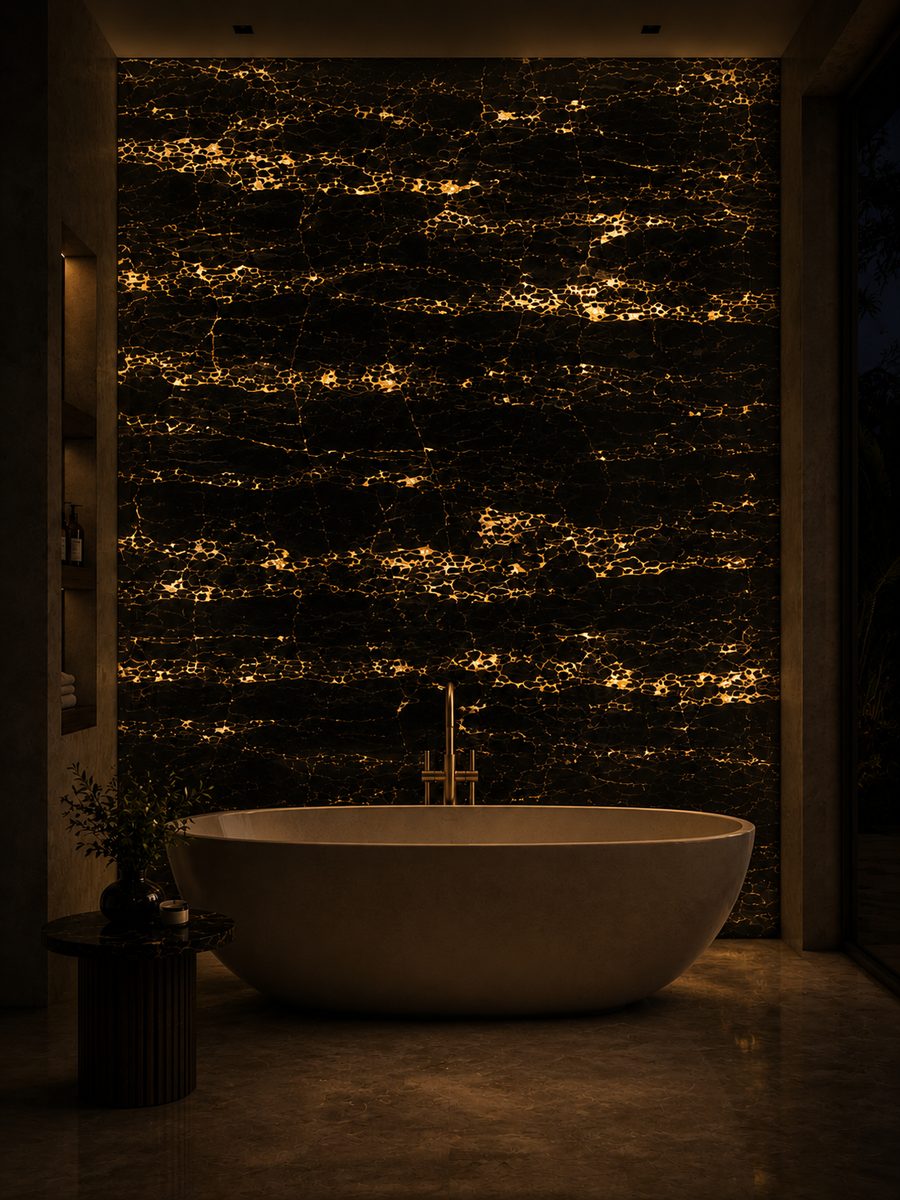 Portoro Gold Extra in night light