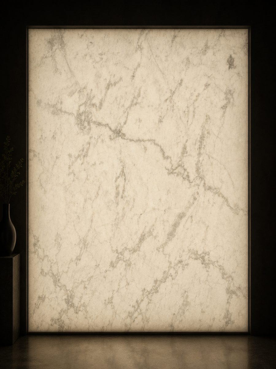 Rajnagar White in museum light