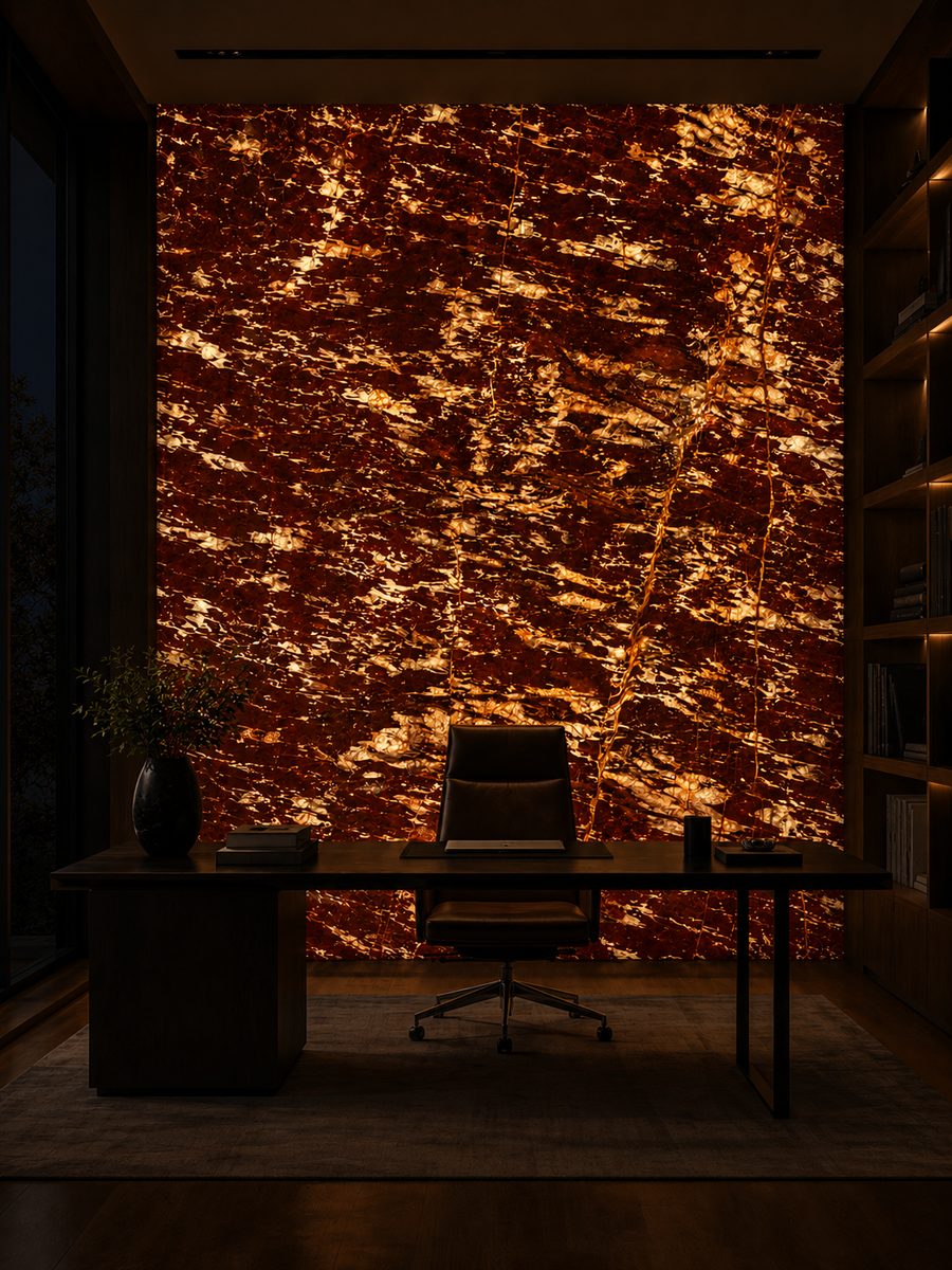 Rouge du Roi in night light