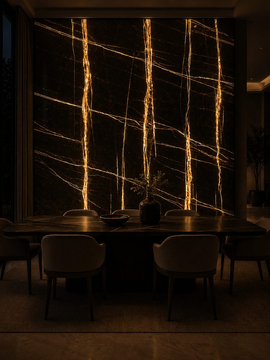 Sahara Noir in night light