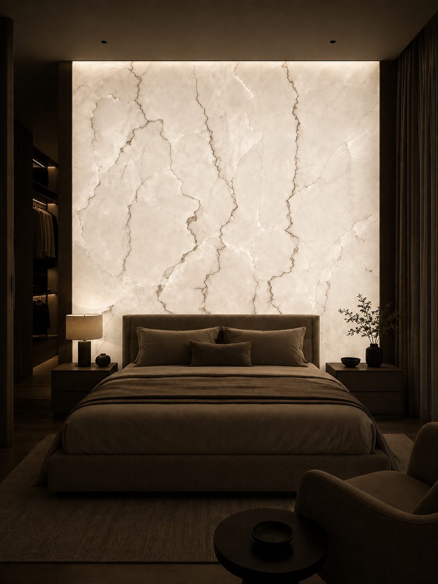Salsali White in night light