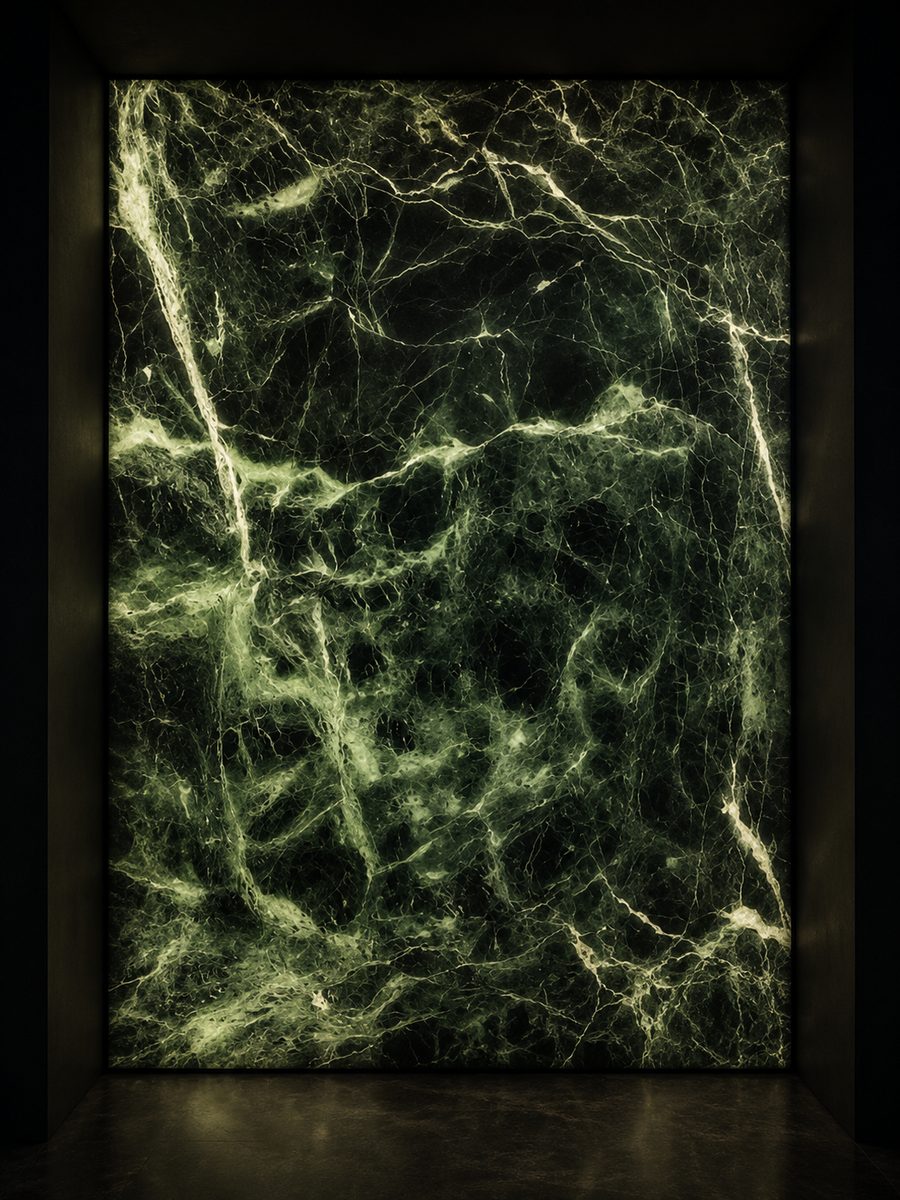 Tinos Green in museum light