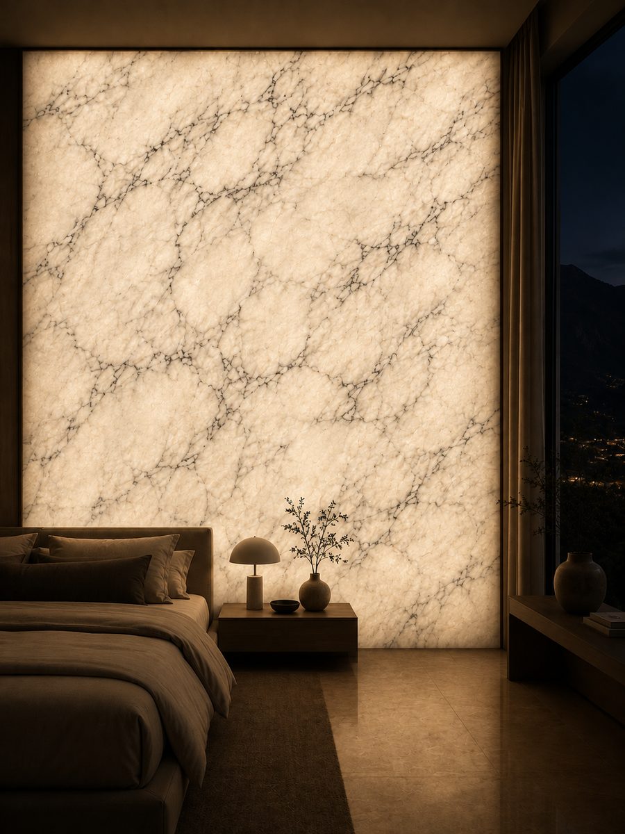 Ziarat White in night light